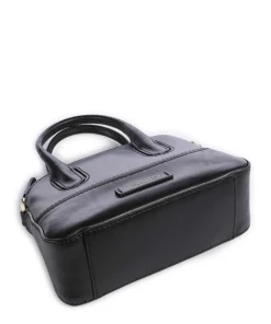 Iolanda Handtasche fein genarbtes Rindsleder schwarz