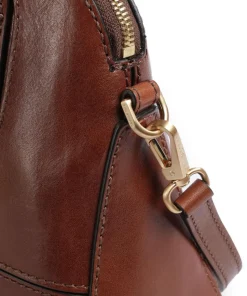 Iolanda Handtasche fein genarbtes Rindsleder braun