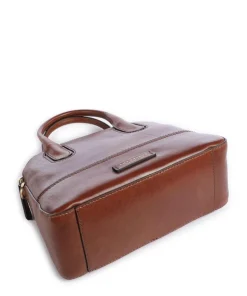 Iolanda Handtasche fein genarbtes Rindsleder braun