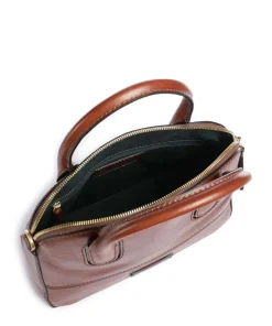 Iolanda Handtasche fein genarbtes Rindsleder braun