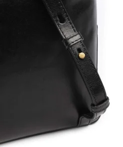 Iolanda Rucksack fein genarbtes Rindsleder schwarz