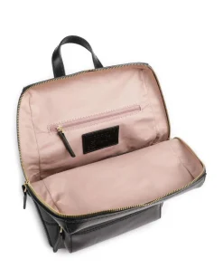 Iolanda Rucksack fein genarbtes Rindsleder schwarz