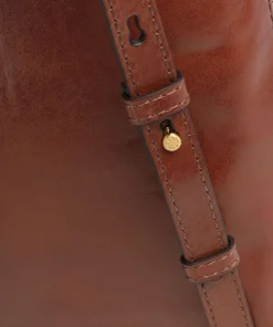 Iolanda Rucksack fein genarbtes Rindsleder braun