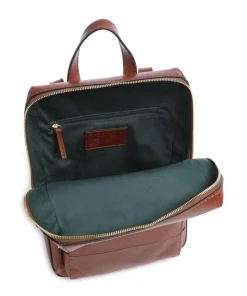 Iolanda Rucksack fein genarbtes Rindsleder braun