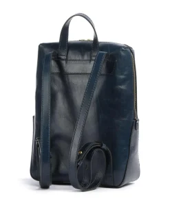 Iolanda Rucksack fein genarbtes Rindsleder dunkelblau