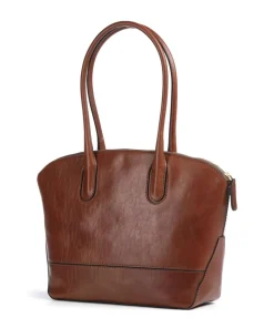 Iolanda Shopper fein genarbtes Rindsleder braun
