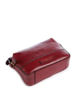 Iolanda Umhängetasche fein genarbtes Rindsleder dunkelrot