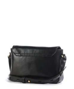 Iolanda Umhängetasche fein genarbtes Rindsleder schwarz