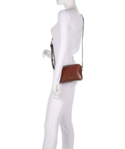 Iolanda Umhängetasche fein genarbtes Rindsleder braun