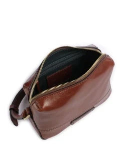 Iolanda Umhängetasche fein genarbtes Rindsleder braun