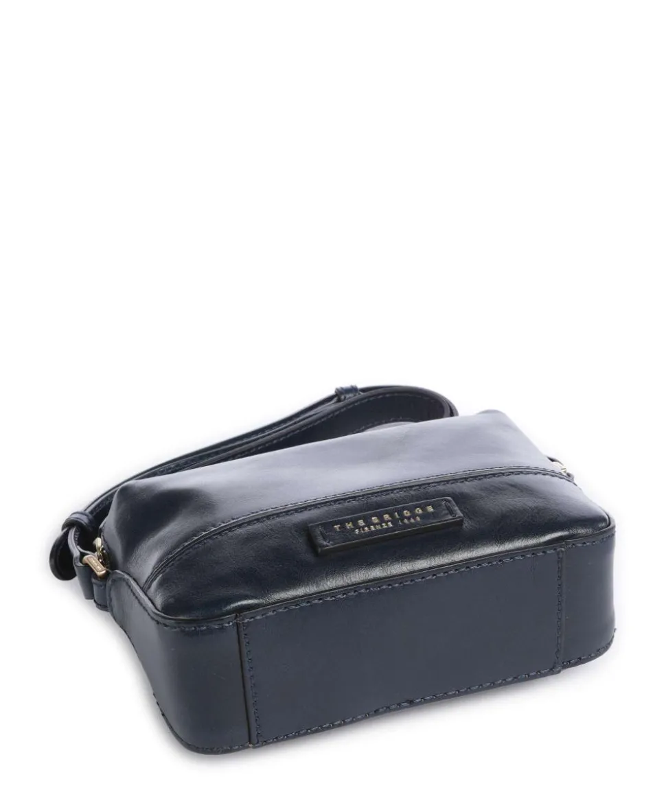 Iolanda Umhängetasche fein genarbtes Rindsleder dunkelblau