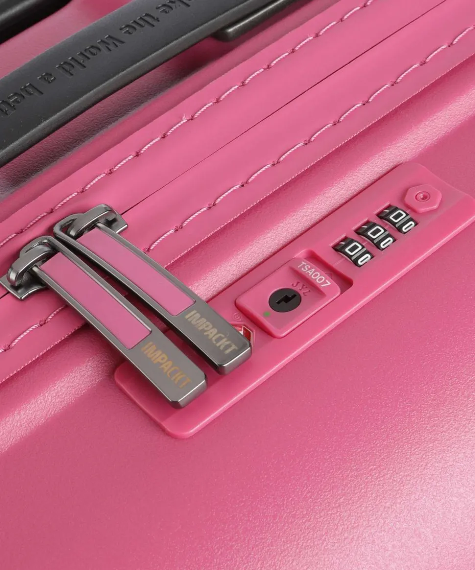 IP1 L 4-Rollen Trolley pink 76 cm