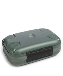 IP1 Mini Umhängetasche recyceltes Polypropylen dunkelgrün