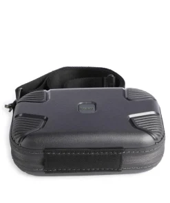 IP1 Mini Umhängetasche recyceltes Polypropylen dunkelgrau