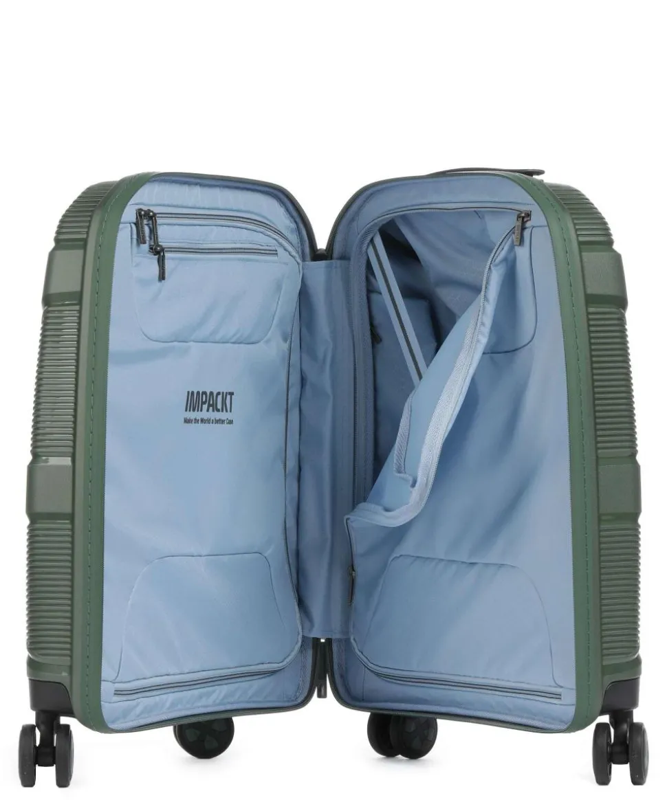 IP1 S 4-Rollen Trolley dunkelgrün 55 cm