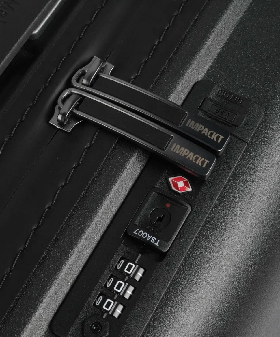 IP1 S 4-Rollen Trolley schwarz 55 cm