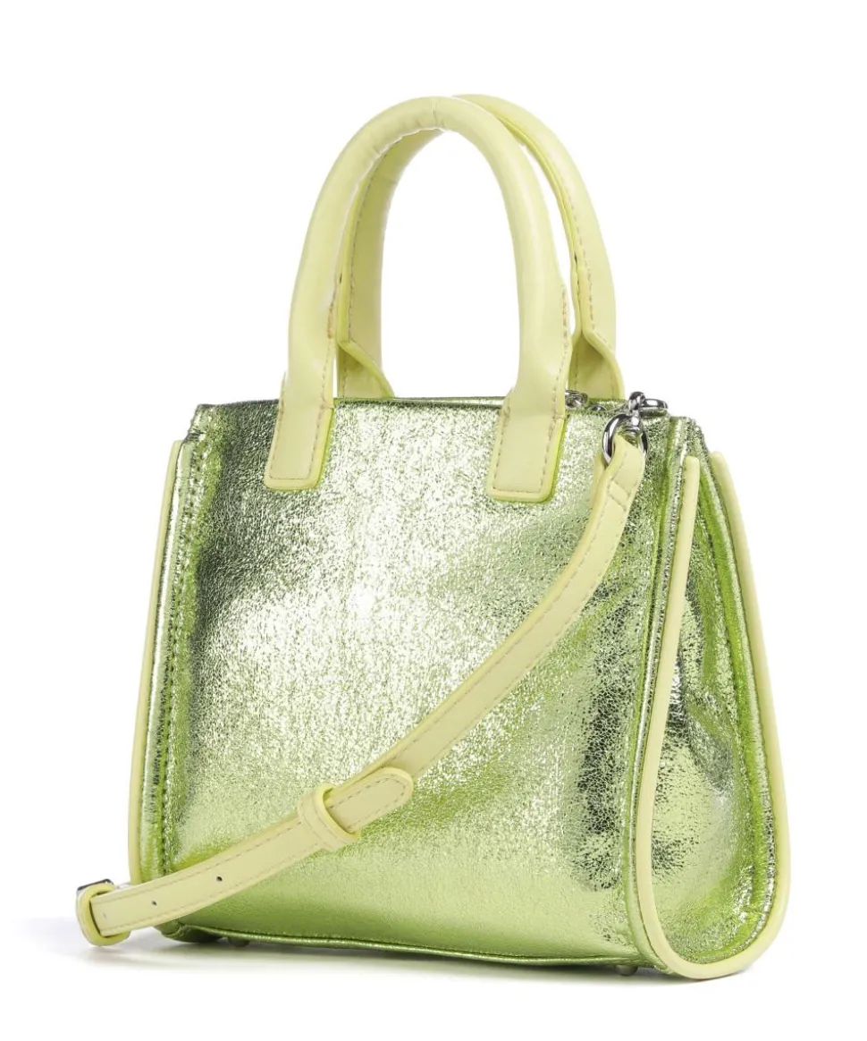 Iris Metallic S Umhängetasche Lederimitat gelbgrün