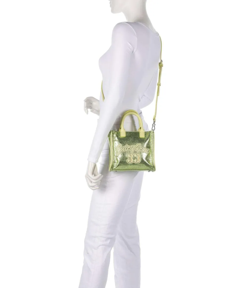 Iris Metallic S Umhängetasche Lederimitat gelbgrün