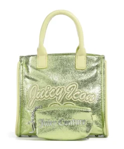 Iris Metallic S Umhängetasche Lederimitat gelbgrün