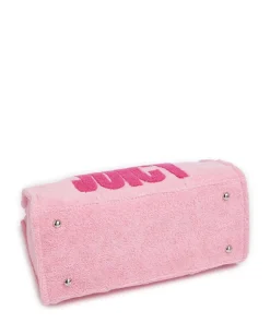 Iris Toweling M Handtasche Polyester, Baumwolle rosa