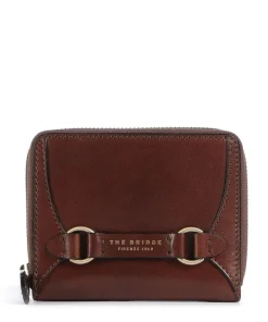 Isabella RFID Geldbörse fein genarbtes Rindsleder braun
