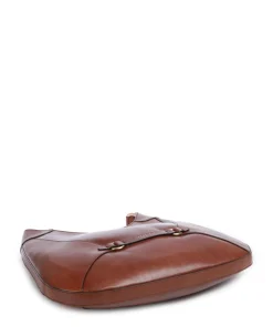 Isabella Shopper fein genarbtes Rindsleder braun