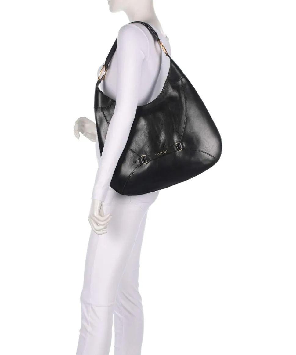 Isabella Shopper fein genarbtes Rindsleder schwarz