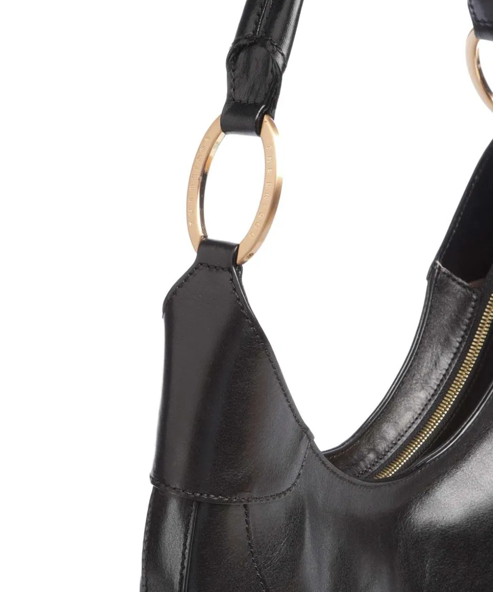 Isabella Shopper fein genarbtes Rindsleder schwarz