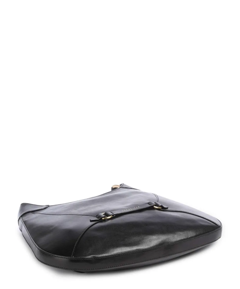 Isabella Shopper fein genarbtes Rindsleder schwarz