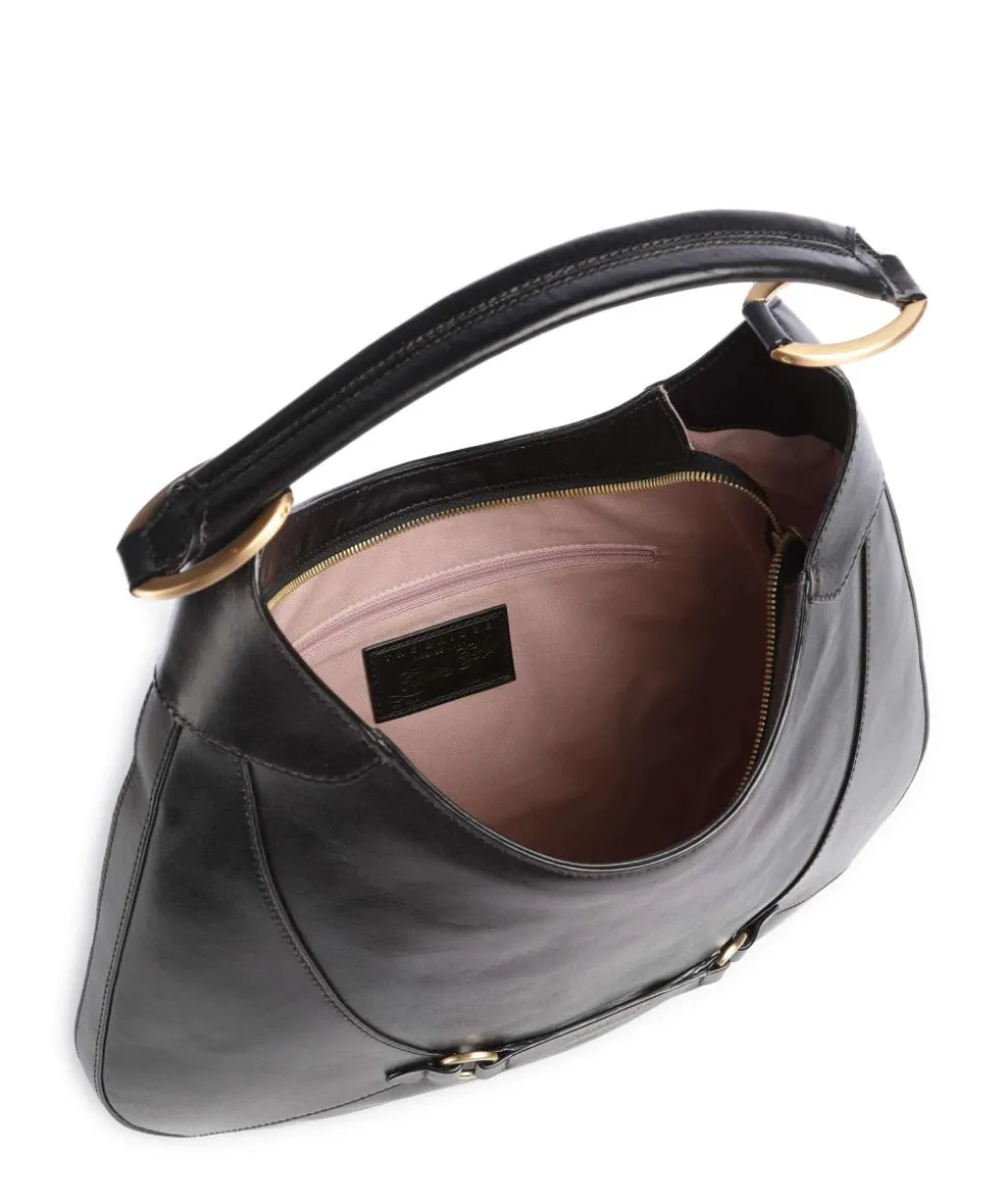 Isabella Shopper fein genarbtes Rindsleder schwarz