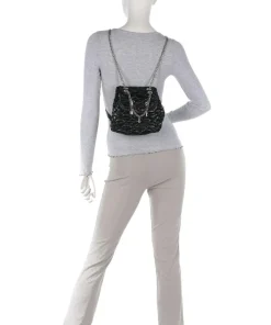 Isabelle Nylon S Rucksack Nylon, Polyurethane schwarz