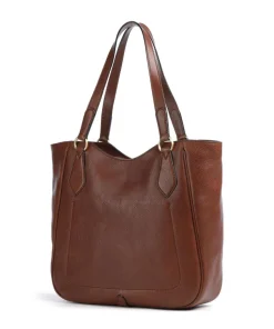 Isadora Shopper genarbtes Rindsleder braun