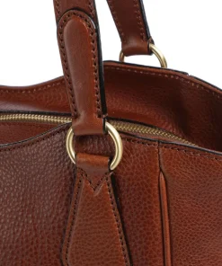 Isadora Shopper genarbtes Rindsleder braun