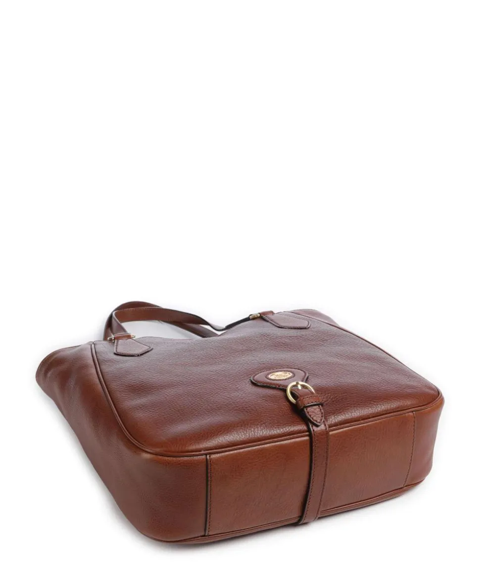 Isadora Shopper genarbtes Rindsleder braun