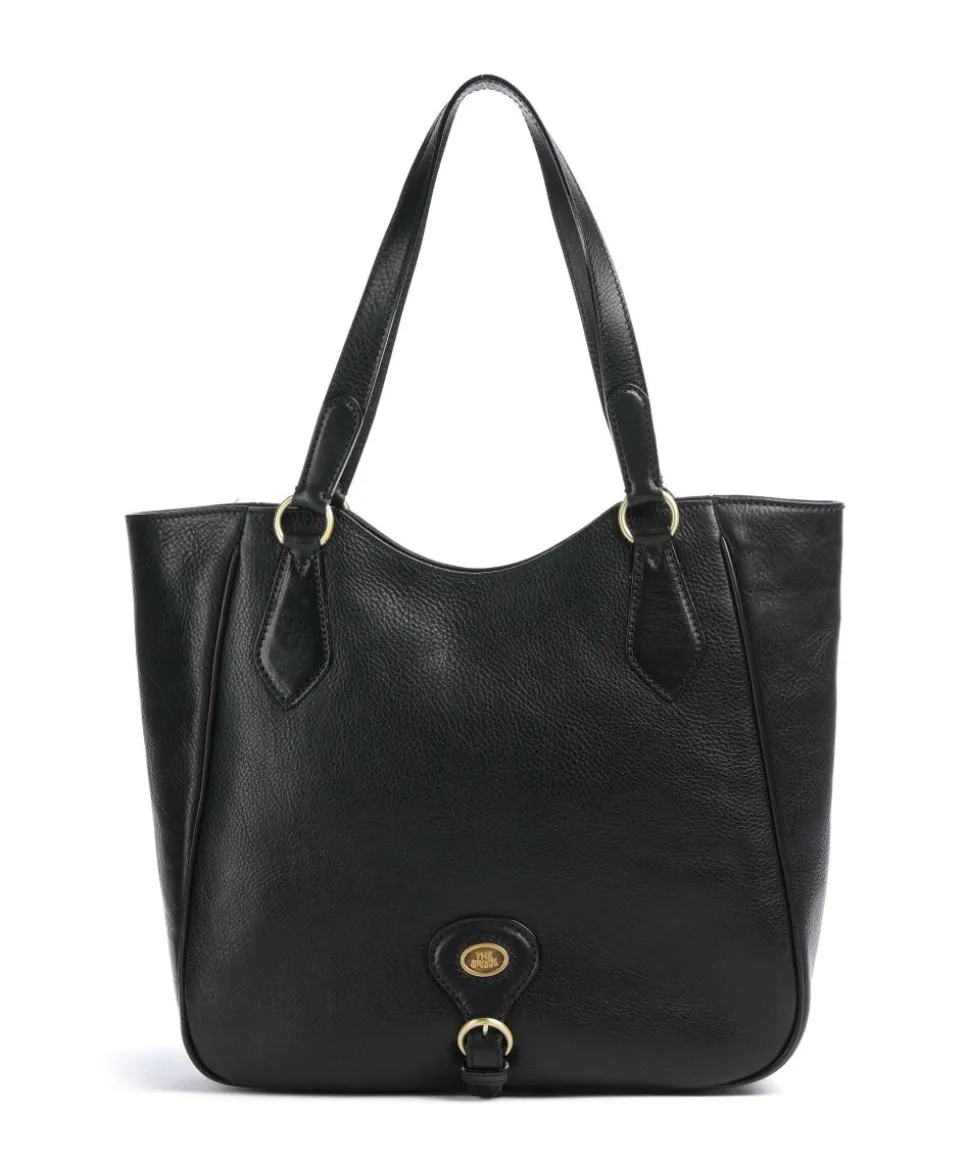 Isadora Shopper genarbtes Rindsleder schwarz