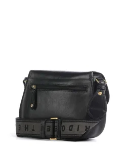 Isadora Umhängetasche fein genarbtes Rindsleder schwarz