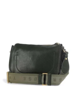 Isadora Umhängetasche genarbtes Rindsleder khaki