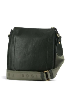 Isadora Umhängetasche genarbtes Rindsleder khaki