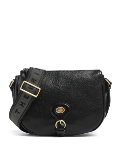 Isadora Umhängetasche genarbtes Rindsleder schwarz