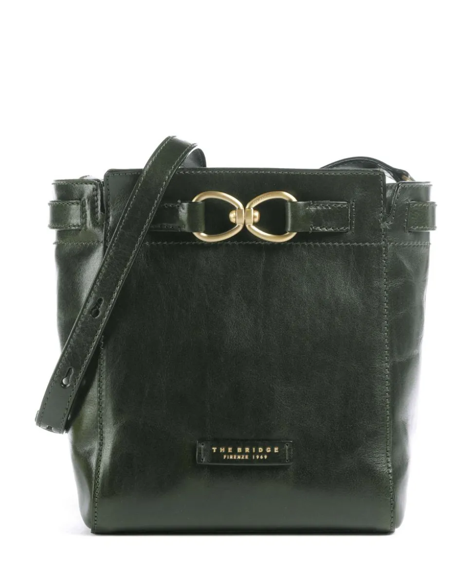 Isotta Umhängetasche fein genarbtes Rindsleder khaki