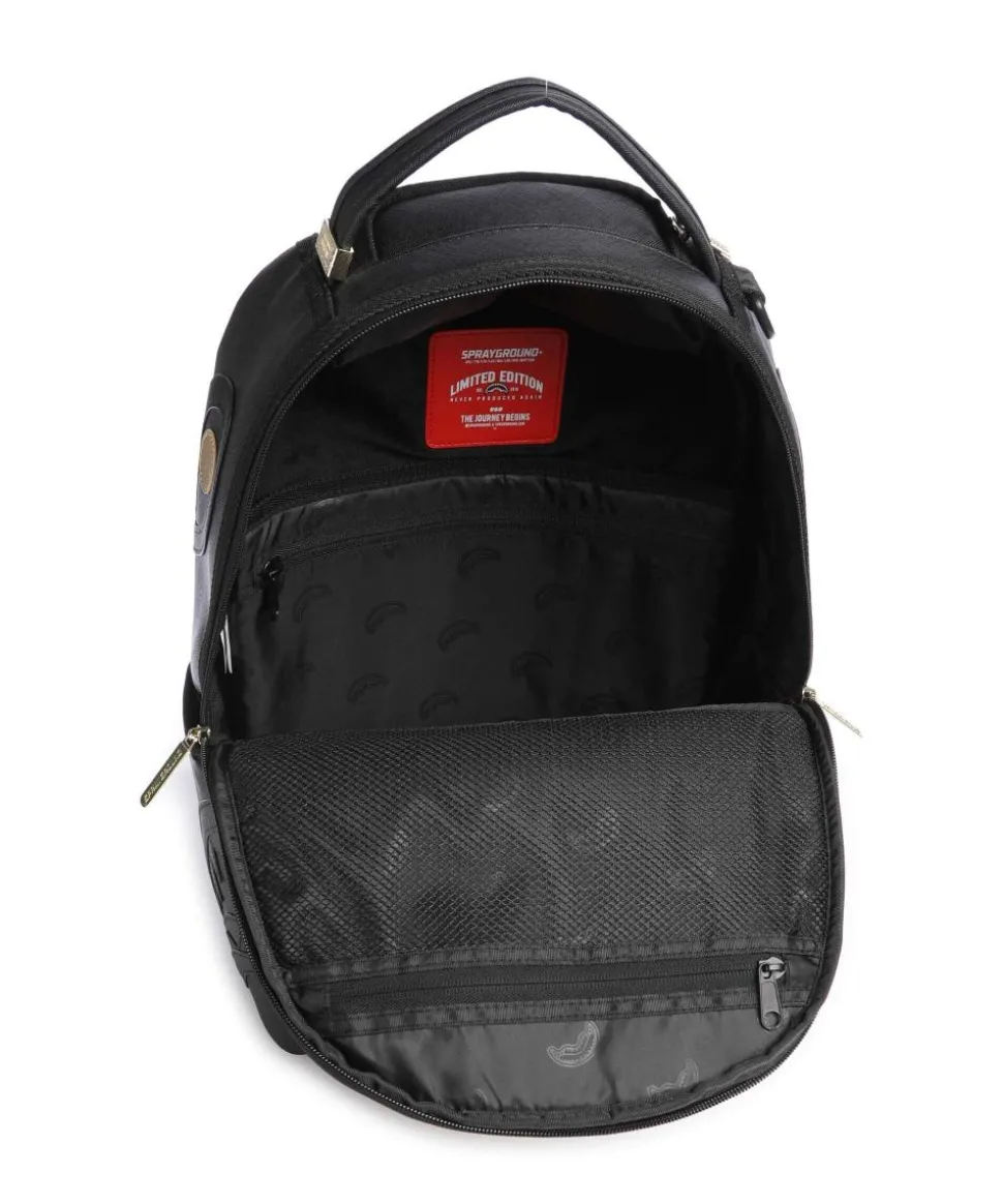 Italy Racing Golden Stripes Rucksack 13″ Kunststoff schwarz