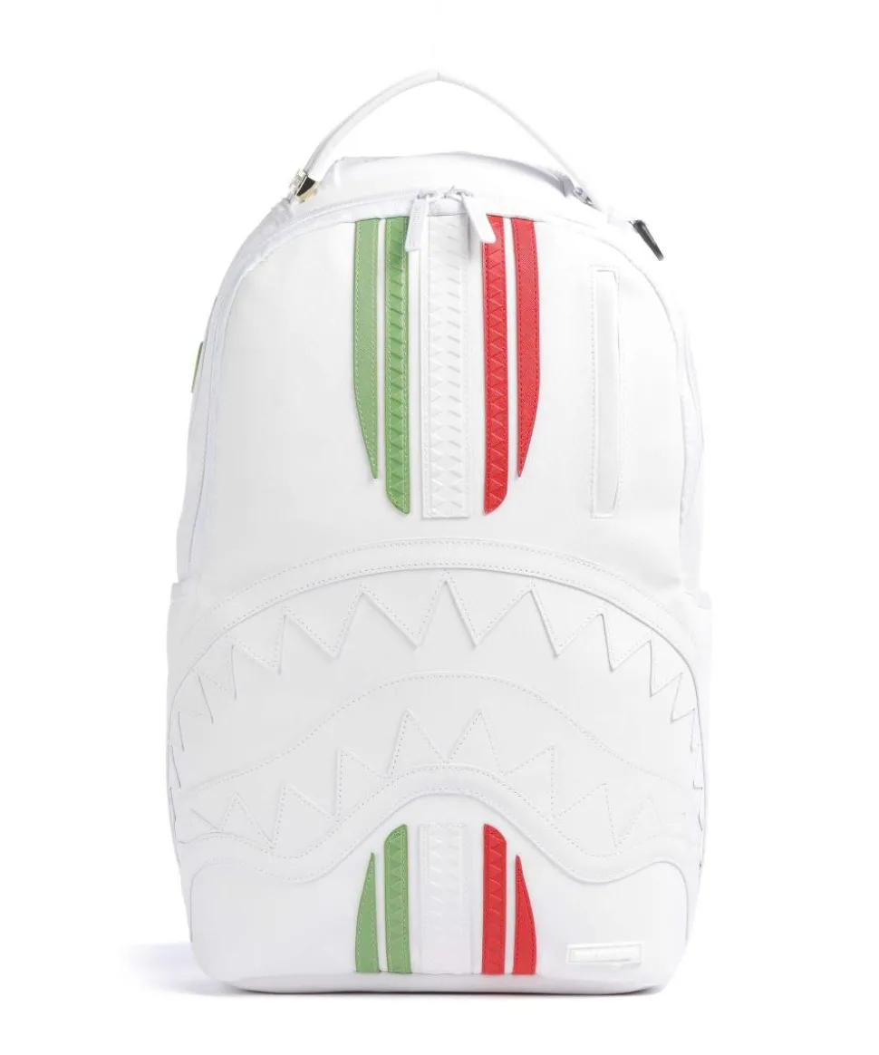 Italy Racing Stripes Rucksack 13″ Kunststoff weiß
