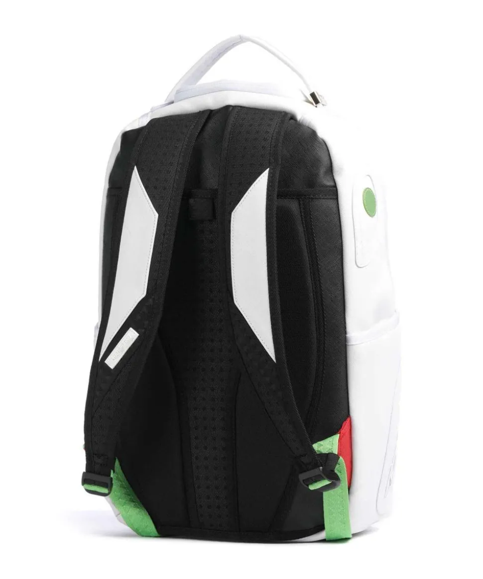 Italy Racing Stripes Rucksack 13″ Kunststoff weiß