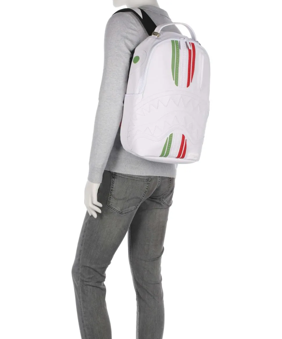 Italy Racing Stripes Rucksack 13″ Kunststoff weiß