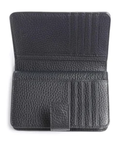 Ivy Geldbörse genarbtes Rindsleder navy