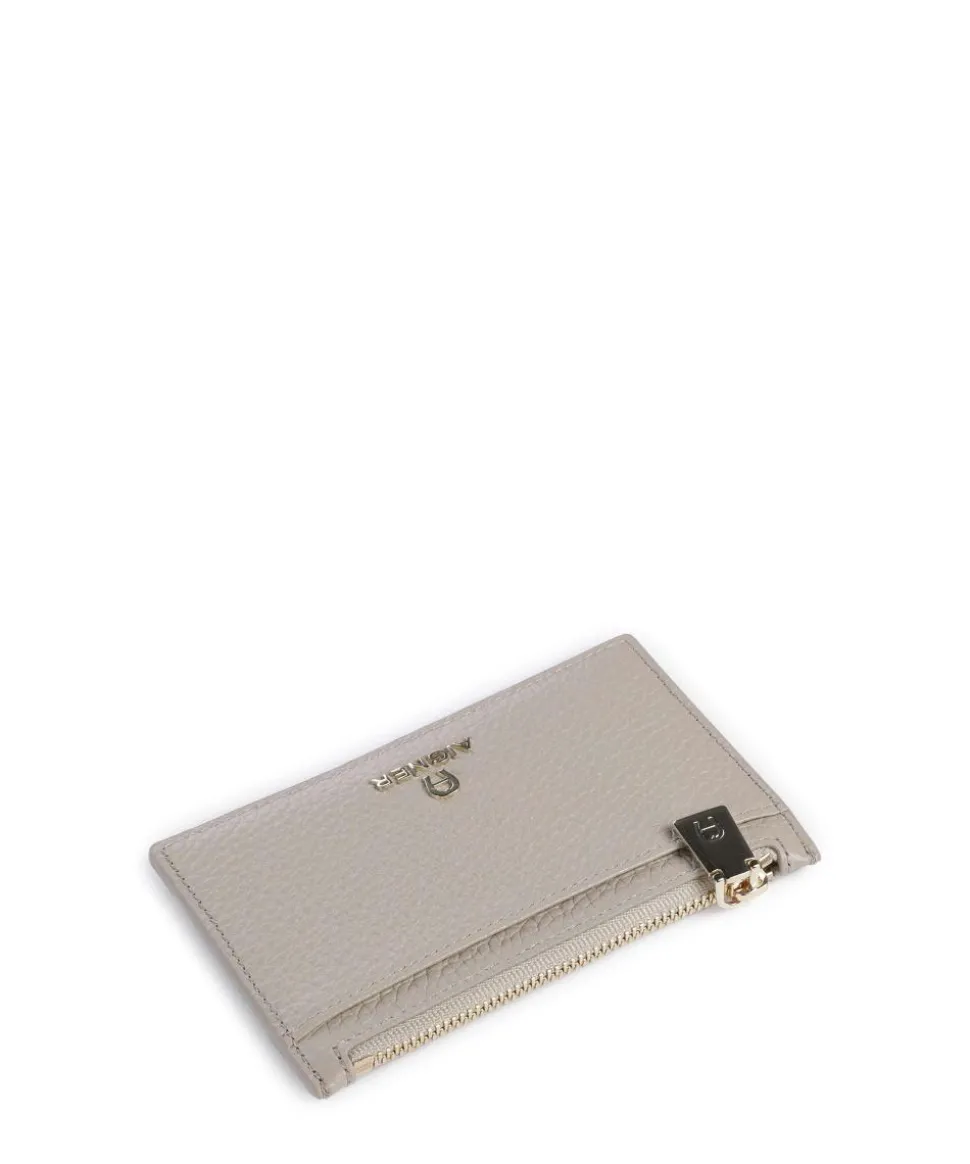 Ivy Kreditkartenetui genarbtes Rindsleder beige