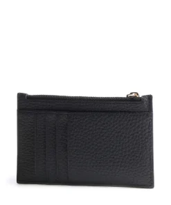 Ivy Kreditkartenetui genarbtes Rindsleder dunkelblau