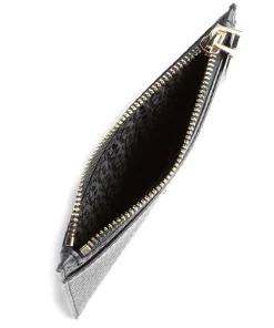 Ivy Kreditkartenetui genarbtes Rindsleder dunkelblau