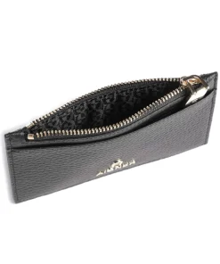 Ivy Kreditkartenetui genarbtes Rindsleder schwarz