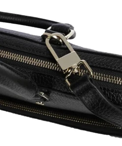 Ivy L Aktentasche 14″ genarbtes Rindsleder schwarz